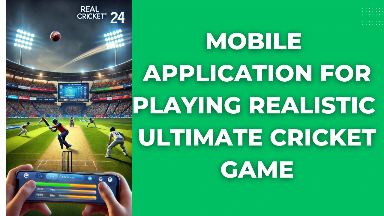 Mobile Application for Playing Realistic Ultimate Cricket Game